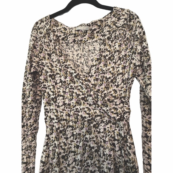 Kew London Floral Wrap Dress Small – Vintage Cottagecore Boho - Picture 4 of 5